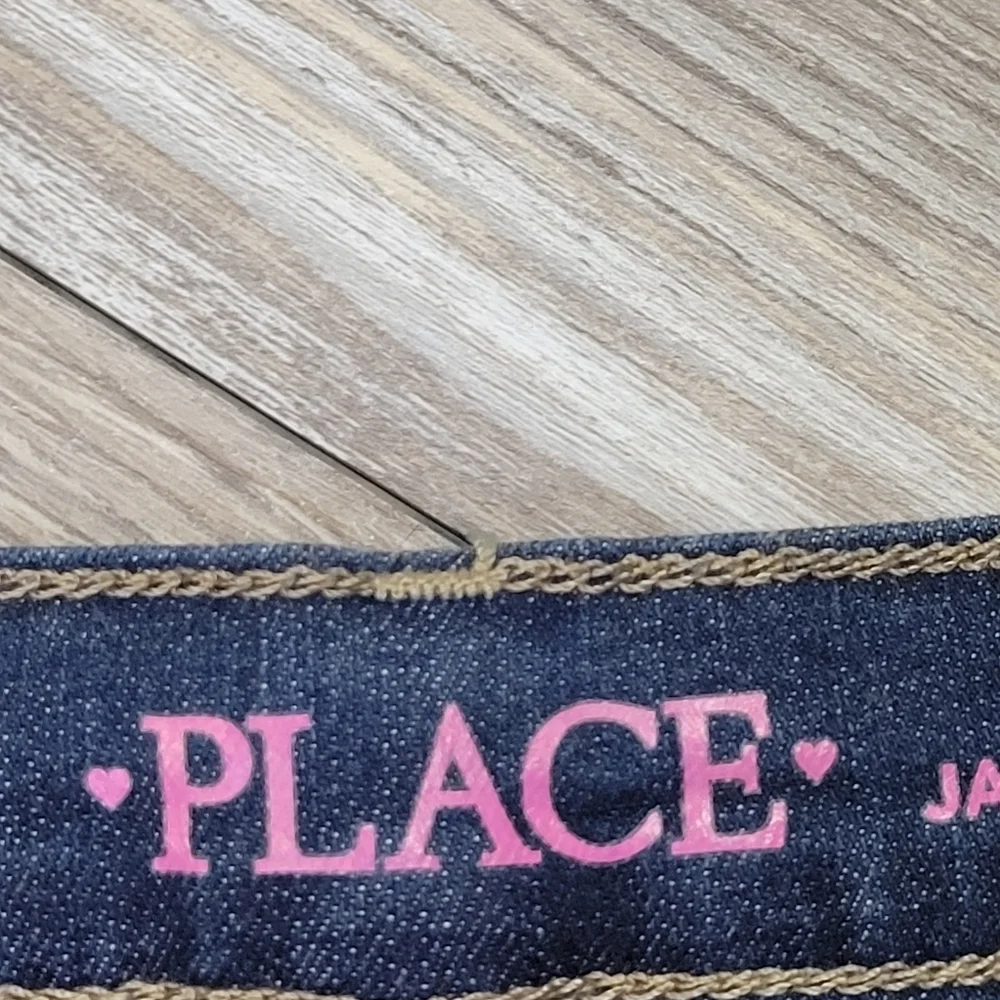 The Children's Place Button Fly Straight Jeans Kids Size 16 blue